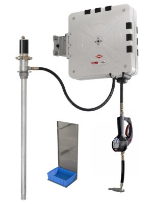 KABI • Oil system w. hose reel 10 mtr. Closed • Digital preset