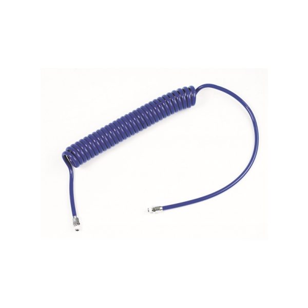Flowconcept Spiralschlauch für Druckluft Blau PUR