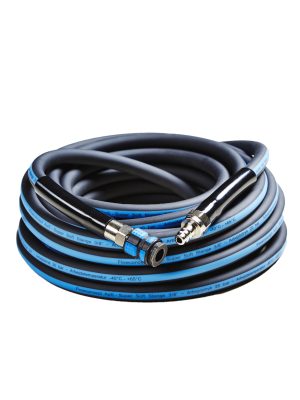 SuperSoft hose • 3/8″ w. 1625 coupler and safety nipple