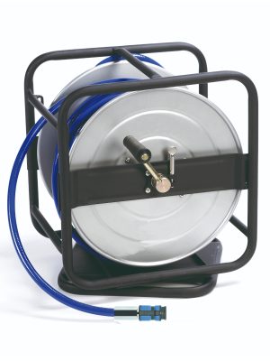 Hose reel in steel & ABS plastic • NBR rubber hose • MEMIDOS