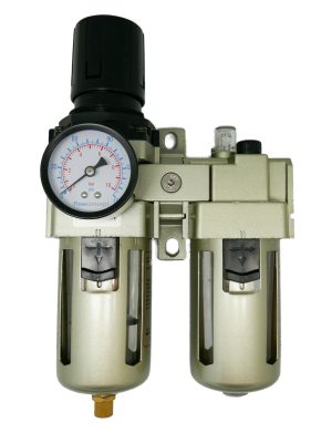 Flowconcept • Filtro regolatore e lubrificatore 1/2″ • 0-10 bar
