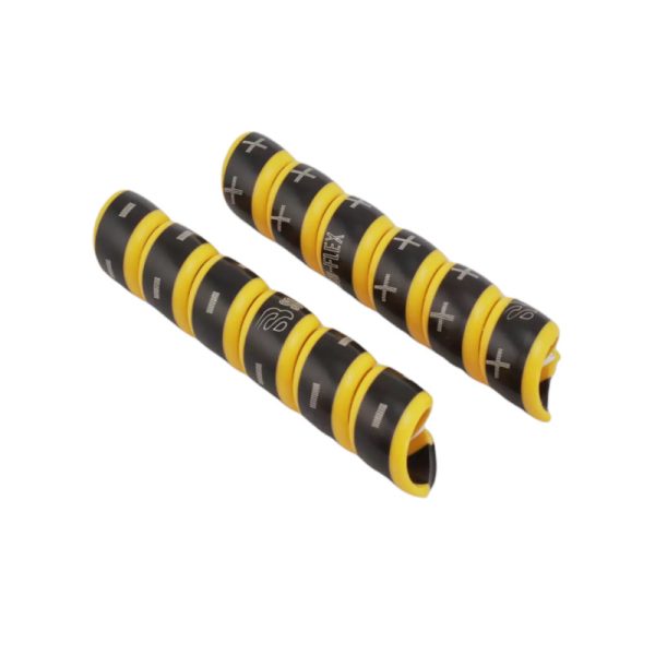Marcaje de manguera SpiralFlex • símbolo + & -  • amarillo • 2 unidades