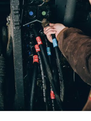 Hydraulic hose marking universal set • 8 pcs