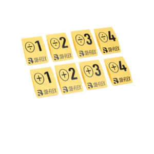 Sb-flex hydraulic hose identification universal set Yellow