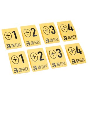 Hidraulikatömlő jelölő univerzális készlet • Sárga • 8 db