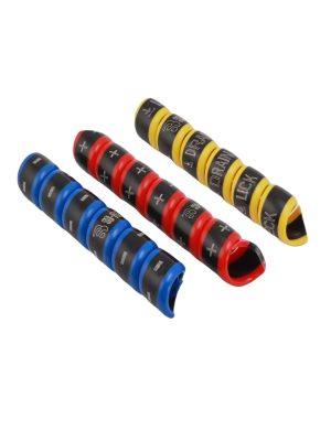 Marcatura del tubo flessibile SpiralFlex • PIÙ & MENO & SCARICO • 3 pz.