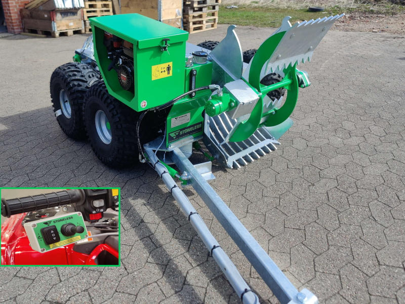 Stoneless rock collector