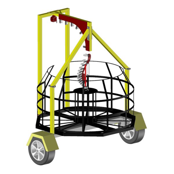 Upcom Cable Fleeter do wdmuchiwania kabli
