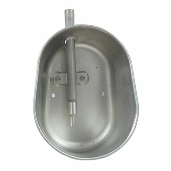 BestFarm stainless steel drinking bowl providing water for sows