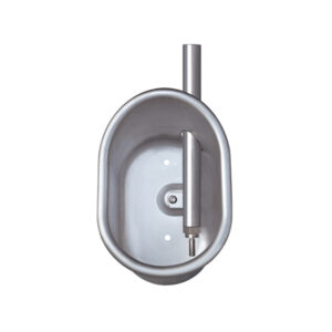 Abbeveratoio BestFarm in acciaio inox con design speciale per suinetti