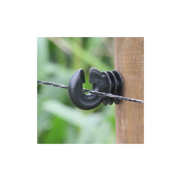 El hilo de poliéster negro Koltec es un tipo de plástico ligero, flexible y duradero.