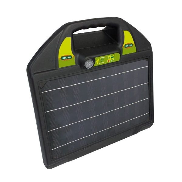 Energizador solar para vedações eléctricas Koltec MS50 com 5 anos de garantia