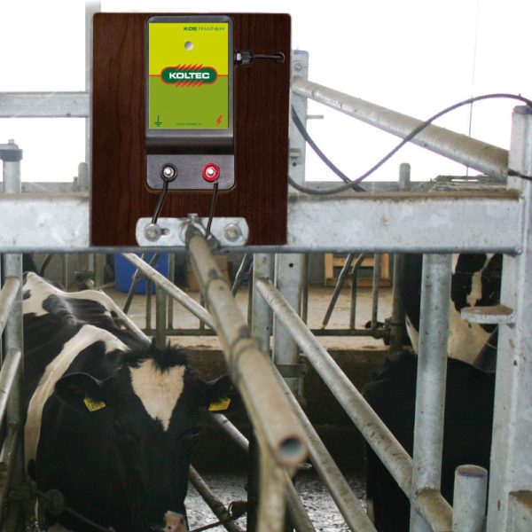 Trenažér Koltec pro krávy na 12 V DC je elektrická šoková jednotka.