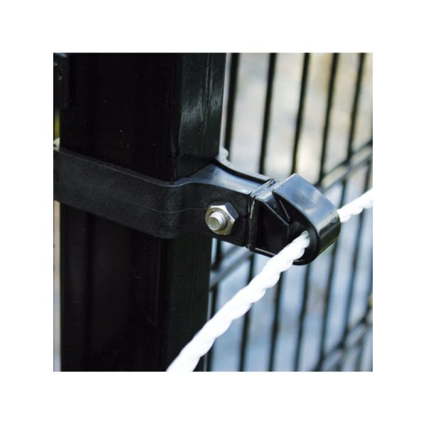Koltec izolator za ograde kratki, ø 60 mm može se koristiti za žicu i uže, duljina je 8 cm.