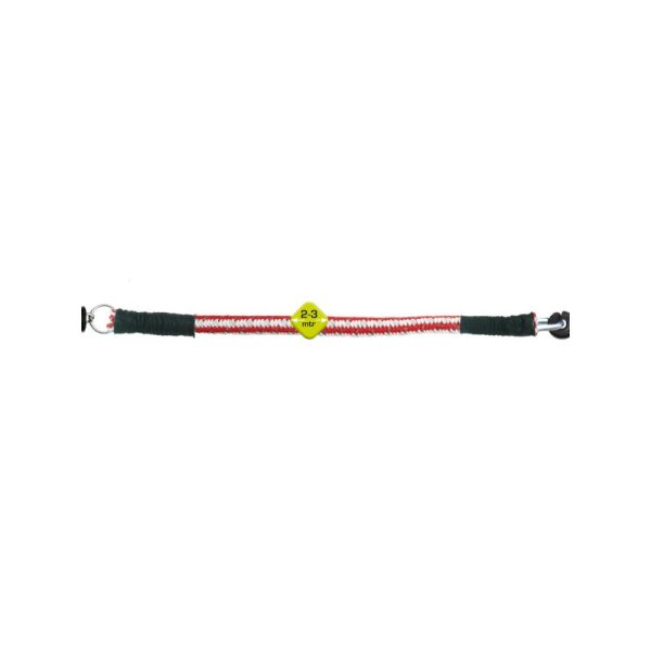 Kabel brány Koltec pro elektrický ohradník. Červená/bílá, 2-3 metry