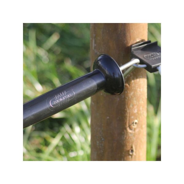 Koltec gate handle black for electric fence