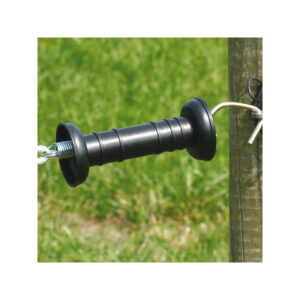 Koltec gate handle for electric fence budget version black