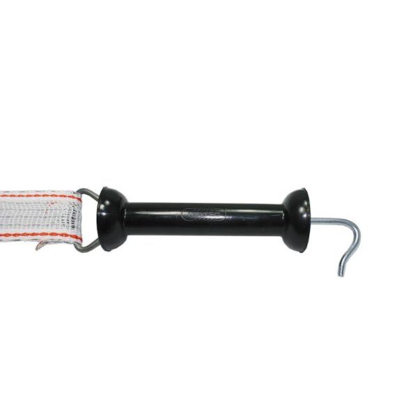 Koltec handle with tape clamp black for electric fence