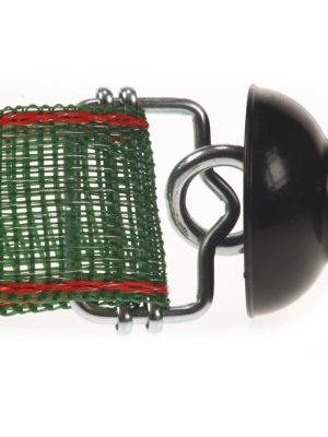 Elektrikli çit için siyah bant konektörlü Koltec kapı kolu