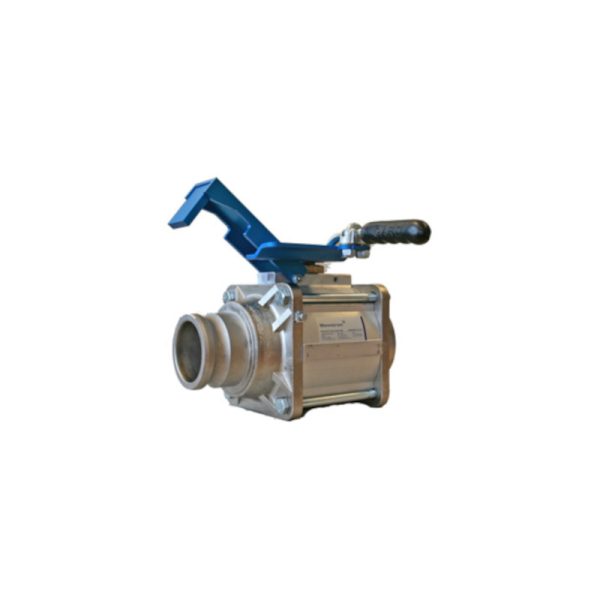 HSE Interlock valve 4” G4/Kamlok 3” for E85 full front view