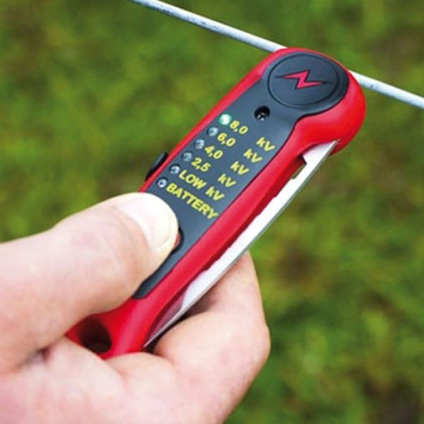 Boundary Blade Pocket knife and tester for electric fence
