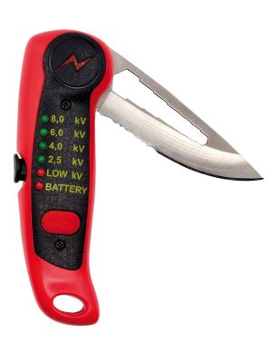 Elektrikli çit için Koltec çakı ve test cihazı. Boundary Blade