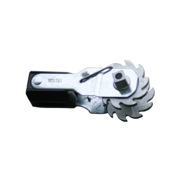 Koltec ratchet tensioner solid with integrated insulator