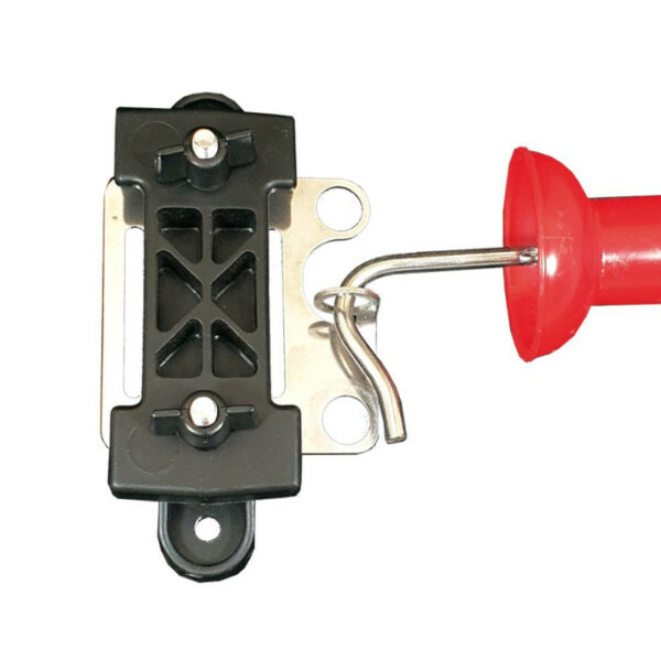 Koltec tape insulator with connecting plate for gate handle