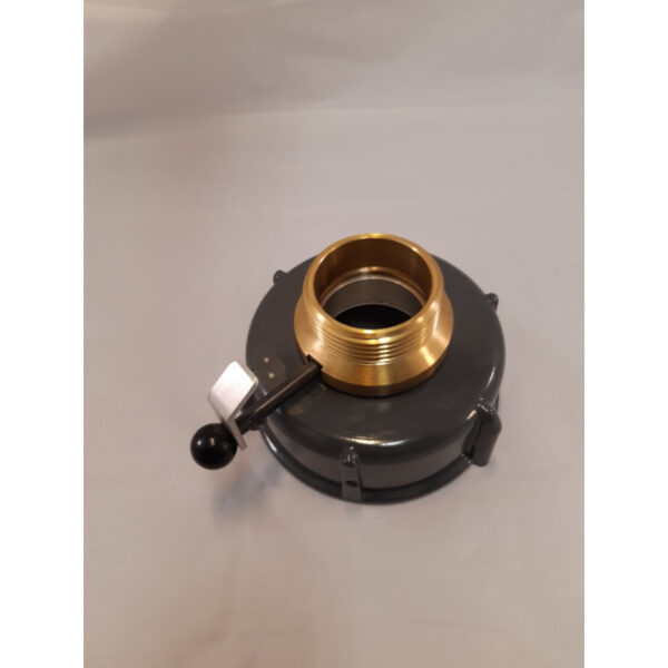 Cover for DN80(3") dry break coupling with outlet