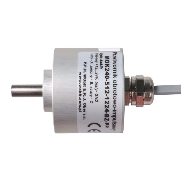 Magnetyczny enkoder obrotowo-impulsowy MOK240-256-1224-BZ-PP
