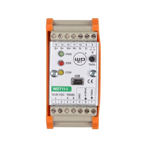 WObit WDT11-I condicionador de sinal para strain gauges 4-20mA