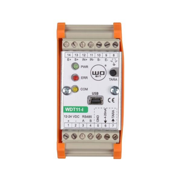 WObit WDT11-I signalbehandler til strain gauges 4-20mA