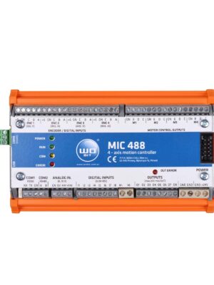 WObit - MIC488 - Contrôleur de mouvement 4 axes programmable, 8 entrées, 8 sorties