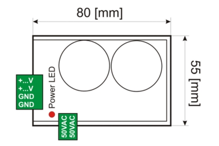 Wymiary WObit ZN350M