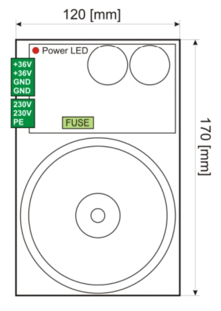 Dimensions du WObit ZN300-L