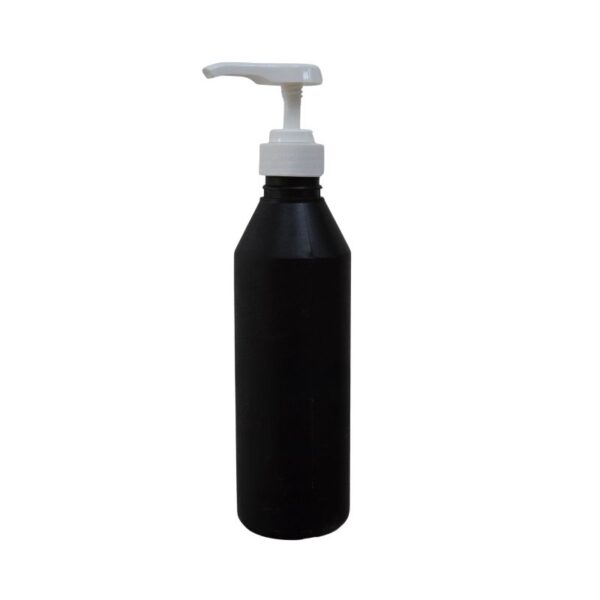 GloVac 0,5l Spenderflasche schwarz für GloVac Vacuumizer Set