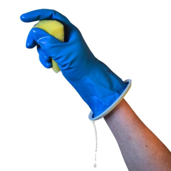 Латексные перчатки Glovac 0,3 мм с функцией каплеуловителя