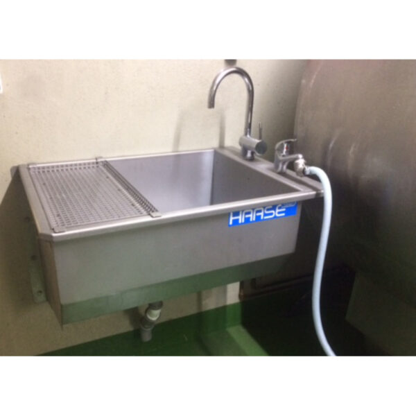 Haase wash basin installed