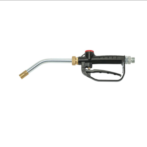 Pistolet do oleju Ompi 16 mm, sztywne przedłużenie, dysza niekapiąca, wlot 1/2" BSP z krętlikiem - idealny do płynu niezamarzającego