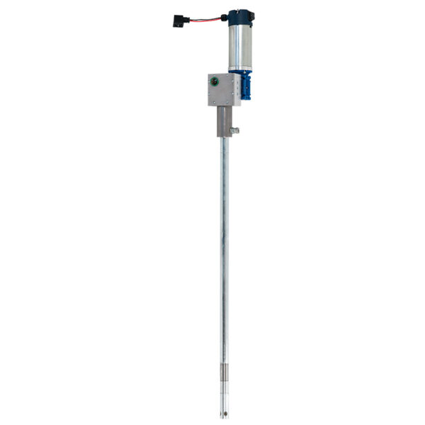 Električna pumpa za mast "MINI BOX" za bačve 18/25 kg - 12 V - 250 W- 3400 okretaja u minuti - redukcija 20:1 - isporuka 100 gr/min