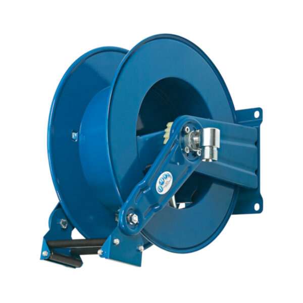 Ompi 37115B_OIL Spring-driven hose reel, made from painted steel
