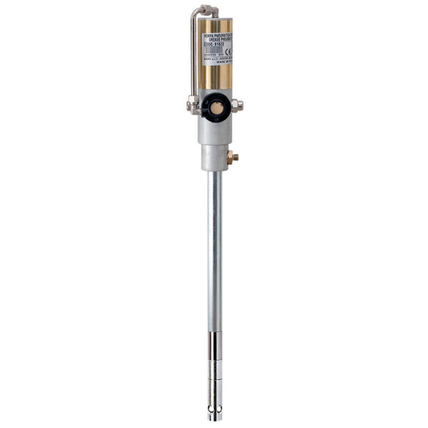 Pompe à graisse pneumatique pour fûts de 18/25 kgs - ratio 50:1 - débit 2900 gr/min - 400 bar