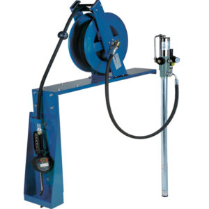 Kit de distribuição pneumática de óleo para instalação na lateral de tanques IBC de 1000 l, com p