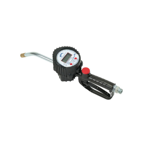 Ompi 15892 Digital flow meter dispensing gun with oval gear