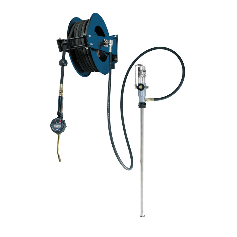 Ompi • Stationary pneumatic oil dispensing kit • 5:1 pump • 15m rubber hose