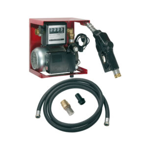 Kit de transferência diesel Ompi 71482 com bomba eléctrica de 230 VAC, 750W, 90L/Min