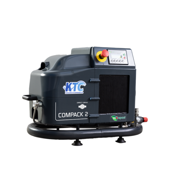 KTC-ilmakompressori Compack 2 Special 2,5 l rengassäiliöllä varustettuna