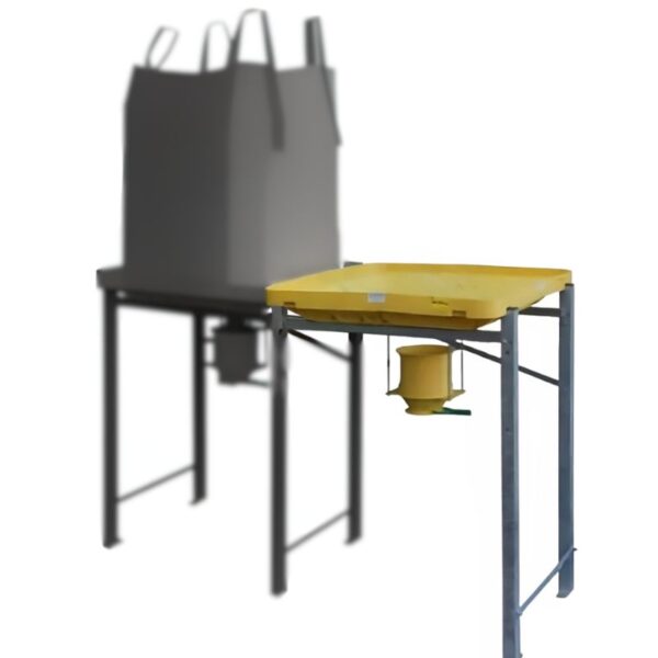 Modulo Funnel extension station extension powder-coated steel frame