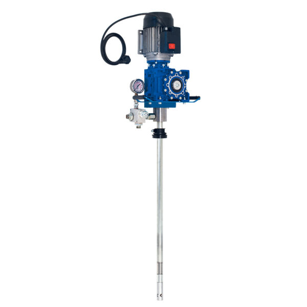 83400 Ompi Pompa elettrica per grasso "BIG BOX" per fusti da 180 kg 220 V, 400 g/min, 300 bar