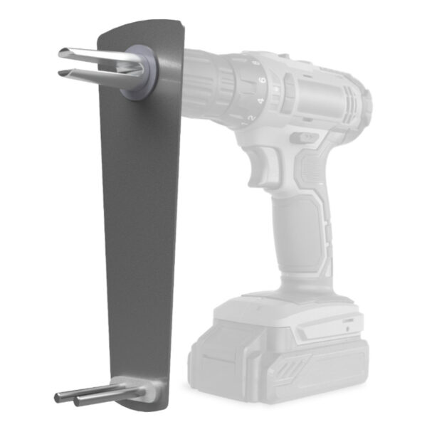 Dynello Strap Winder, XL-version, cordless drill strap winder, designed for 5-tonne lashing straps, 50mm wide, length 30m, empty
